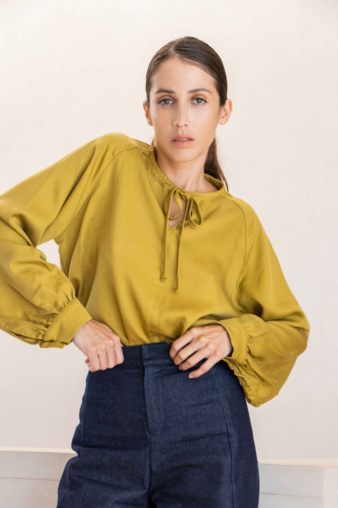 CAIRO BLOUSE LIME